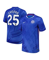 Nike Men's Moses Caicedo Blue Chelsea 2025/26 Home Replica Player Jersey
