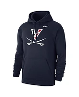 Nike Men's Navy Virginia Cavaliers Wahoo's Primary Club Fleece Pullover Hoodie