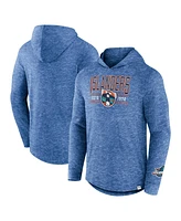 Fanatics Men's Heather Royal New York Islanders Slub Pullover Hoodie