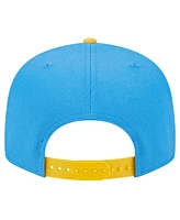 New Era Men's Powder Blue/Gold Los Angeles Chargers Team Establish 9FIFTY Snapback Hat