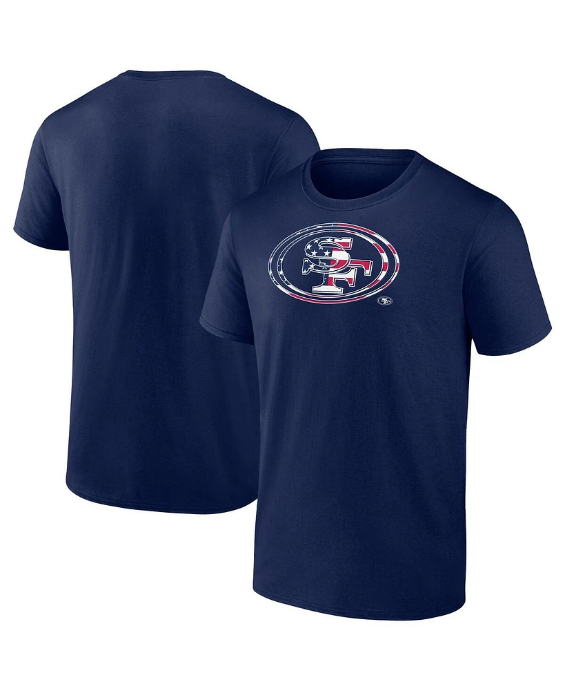 Fanatics Men's Navy San Francisco 49ers Big Tall Americana T-Shirt