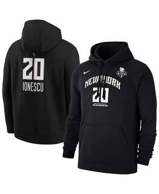 Nike Men's Sabrina Ionescu Black New York Liberty Explorer Edition Name Number Pullover Hoodie