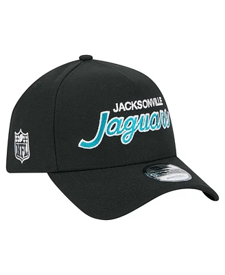 New Era Men's Black Jacksonville Jaguars Smith 9FORTY Adjustable hat