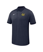 Nike Men's Navy Cal Bears 2025 Early Season Coaches Sideline Victory Stripe Performance Polo Shirt