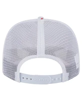 New Era Men's White Toronto Blue Jays Flamingo Mesh Back 9SEVENTY Stretch-Snap Hat