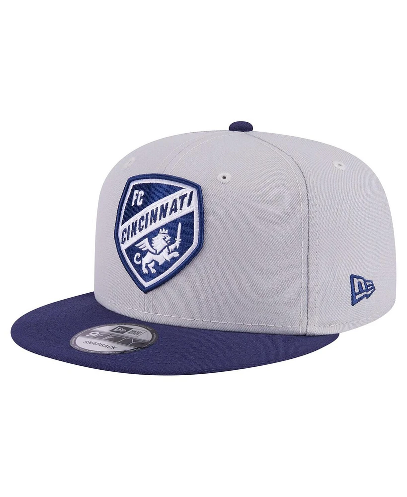 New Era Men's Gray Fc Cincinnati Color Pack Two-Tone 9FIFTY Snapback Hat