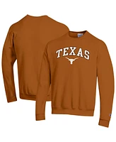Champion Men's Texas Orange Texas Longhorns Arch Over Logo Pullover Sweatshirt