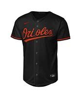 Nike Big Boys and Girls Black Baltimore Orioles Alternate Replica 2.0 Jersey