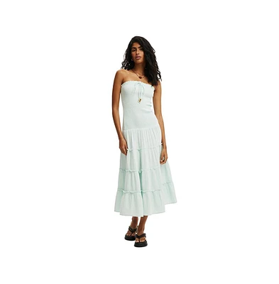 Cotton On Women's Jet Set Tube Maxi Dress