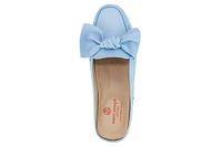 Marc Joseph New York Womens Diane St Slip On Comfort Bow Mule