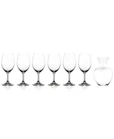 Riedel Ouverture Magnum Glasses & Apple Decanter 7 Piece Value Set