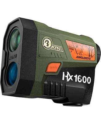Aofar HX1600 Hunting Rangefinder with Dual-Color Oled Display, Ultra-Clear Optics with 95%+ Transmittance of Glass, 1600 Yards with Angle and Horizont