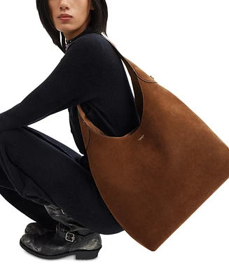 Coach Suede Brooklyn Extra-Large Shoulder Bag 39
