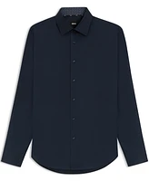 Boss by Hugo Men's Stretch Poplin Regular-Fit Dress Shirt