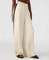 Steve Madden Women's Moxie Side-Striped Pants