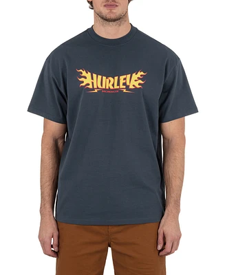 Hurley Men's Burnt Short Sleeve T-Shirt