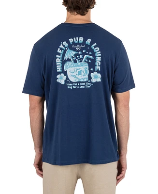 Hurley Men's Loungin Short Sleeve T-Shirt