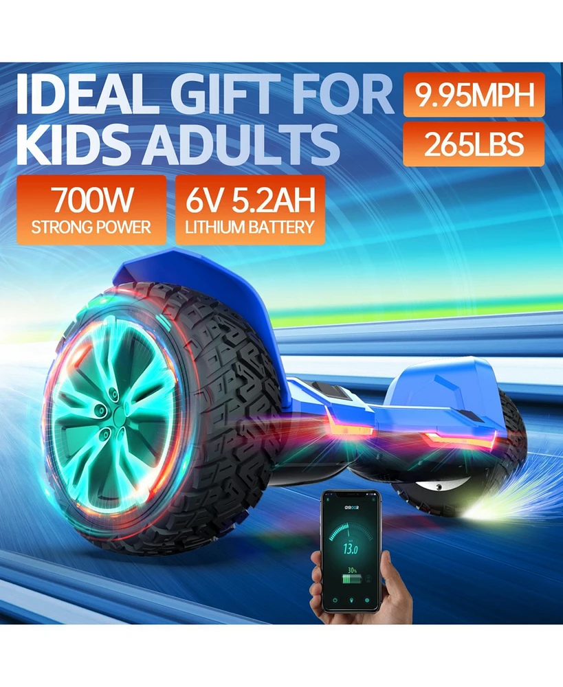 Warrior 8.5" All-terrain Hoverboard Off-road Scooter