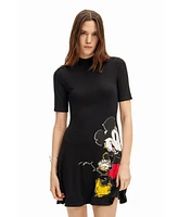 Desigual Women's Mickey Mouse short dress