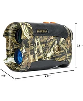 Aofar Hx-1200T Range Finder for Hunting Archery, 1200 Yards with Angle and Horizontal Distance, Shooting Wild Waterproof Coma Rangefinder, 6X 25mm