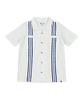 Mixed Up Clothing Boys Bordado Shirt