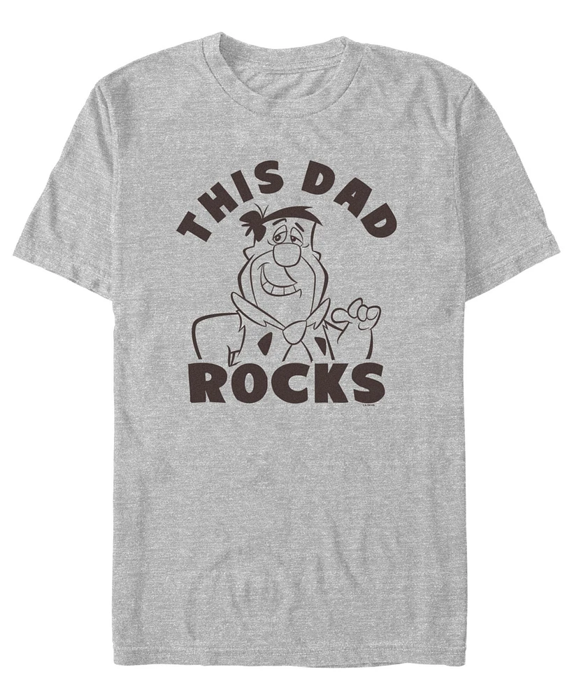 Fifth Sun Men's Dad Rocks Short Sleeve T-Shirt