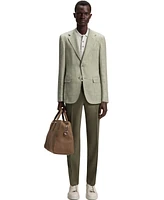 Boss by Hugo Boss Men's Micro Pattern Regular-Fit Blazer