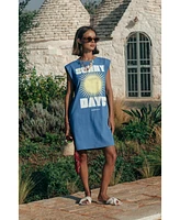 Colourful Rebel Women's Sunny Days Padded Dress Sl