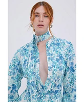 Raishma Studio Women's Veronica Blue Dress