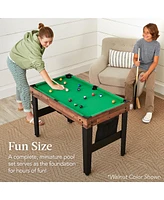Best Choice Products 13-in-1 Combo Game Table Set w/ Ping Pong, Foosball, Basketball, Air Hockey, Archery