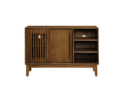Casainc 47.3" Cabinet with 2 Doors & Solid Wood Feet