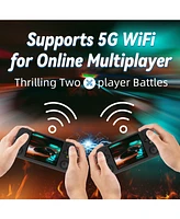Aivuidbs Retro Game Emulator 35xxh with a 64G Card Pre-Loaded Games 3.5'' Ips Screen Supports 5G WiFi Bluetooth Hdmi and Tv Output