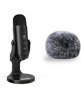 ZealSound Gaming Usb Microphone k66 d65k Furry Cover