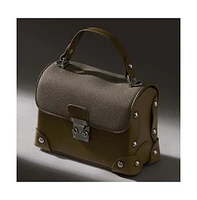Women's The Trunk Hand Bag - Olive Green
