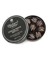 Charbonnel et Walker Dark Chocolate Truffles with edible Gold Leaf, 9 Pieces