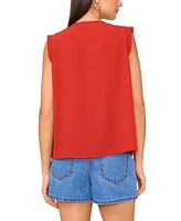 Vince Camuto Women's Pleated Sleeveless Blouse