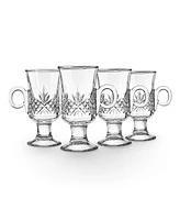 Godinger Dublin Set of 4 6oz Irish Coffee Mugs