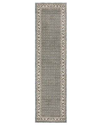 Oriental Weavers Andorra 2429A 2'3"x8' Runner Area Rug