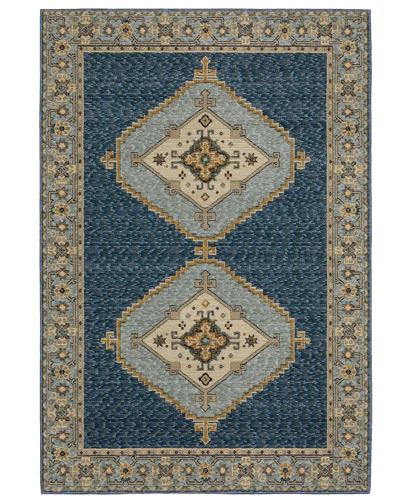 Oriental Weavers Andorra 2430A 3'3"x5'2" Area Rug