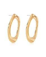 Ettika Open Circle Statement Earrings