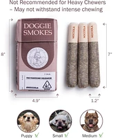 Nocciola 3 Pack Paw-Re-Roll Toys with a Box, Interactive Plush Toys for Small Medium Dogs Pitbull Husky Frenchie, Share a Puff with Pup, Toybox Canine