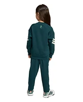 adidas Toddler Girls 2-Piece Disney Mickey Mouse T-Shirt and Joggers Set