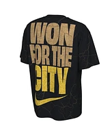 Nike Men's and Women's Black Indiana Pacers 2025 Nba Finals Champions Confetti Locker Room Limited Edition T-Shirt