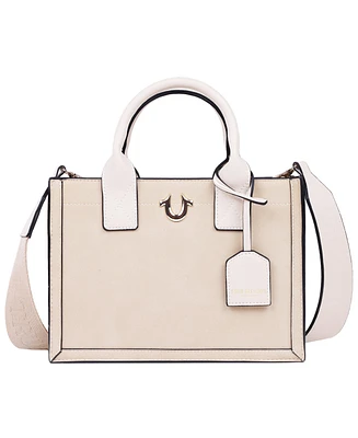 True Religion Modern Edge Suede Tote