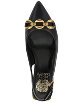 Vince Camuto Women's Hamden-o Chain Slingback Pumps