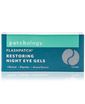 Patchology FlashPatch Restoring Night Eye Gels, 15 pairs
