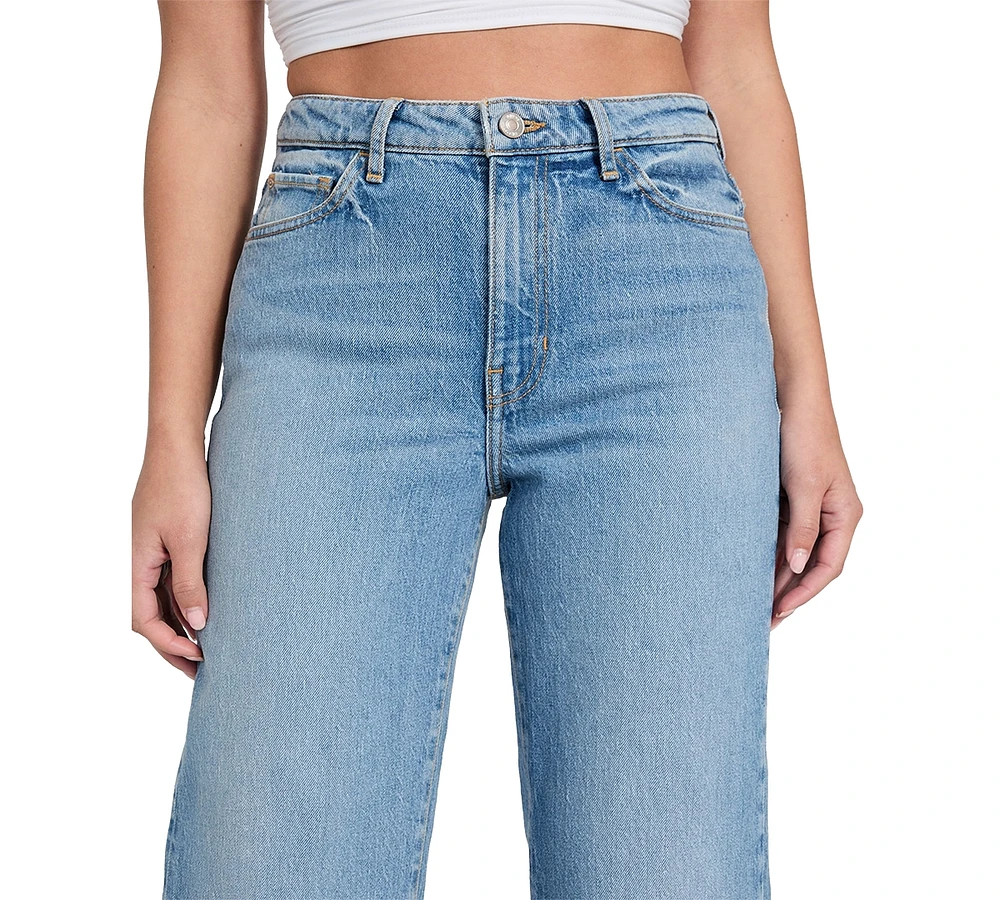 Guess Women's High Rise Straight-Leg Jeans