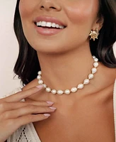 Ettika Freshwater Mother of Pearl Choker Necklace