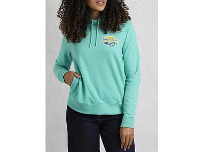 Weird Fish Women's Back Print Popover Hoodie