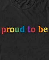 Fifth Sun Men's Proud To Be Short Sleeve T-Shirt